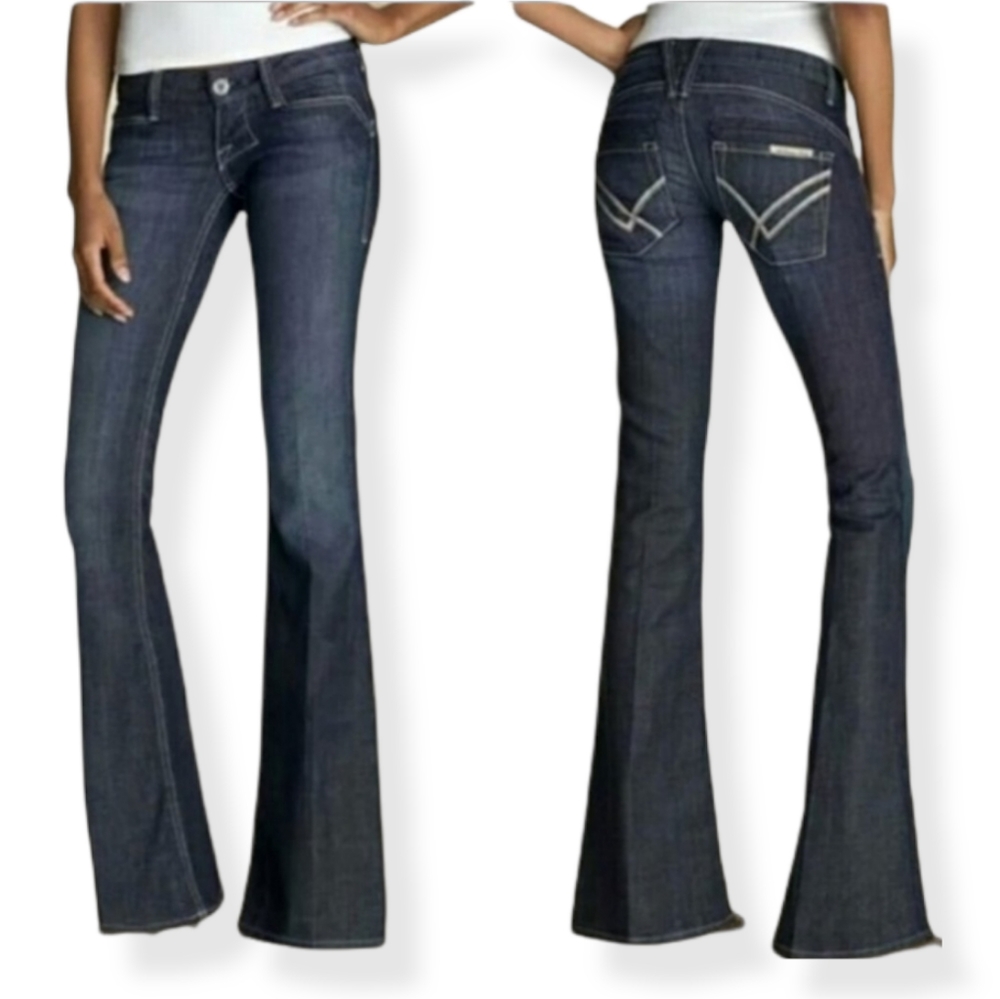 William Rast USA Savoy Flared Ultra Low Rise